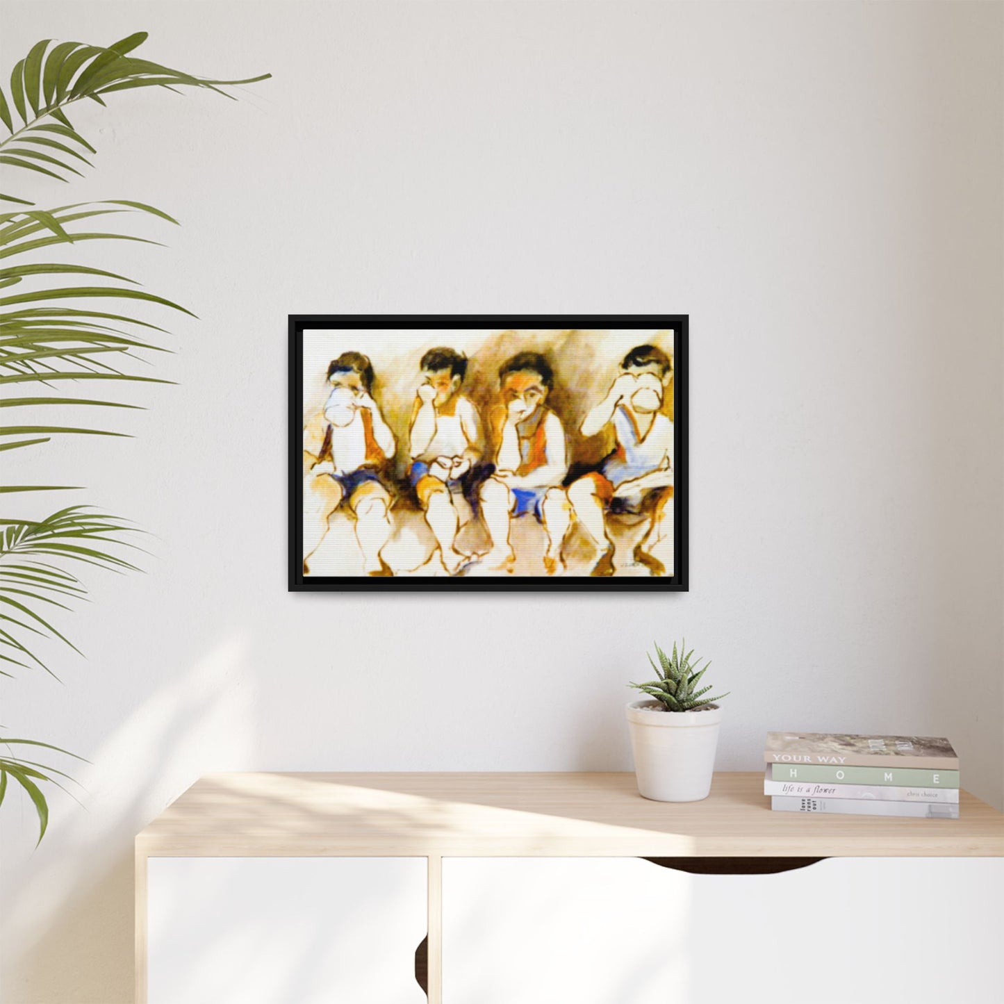 Vintage 1960s Authentic Art Wall Print - "Brewers' Yeast and Merriment"