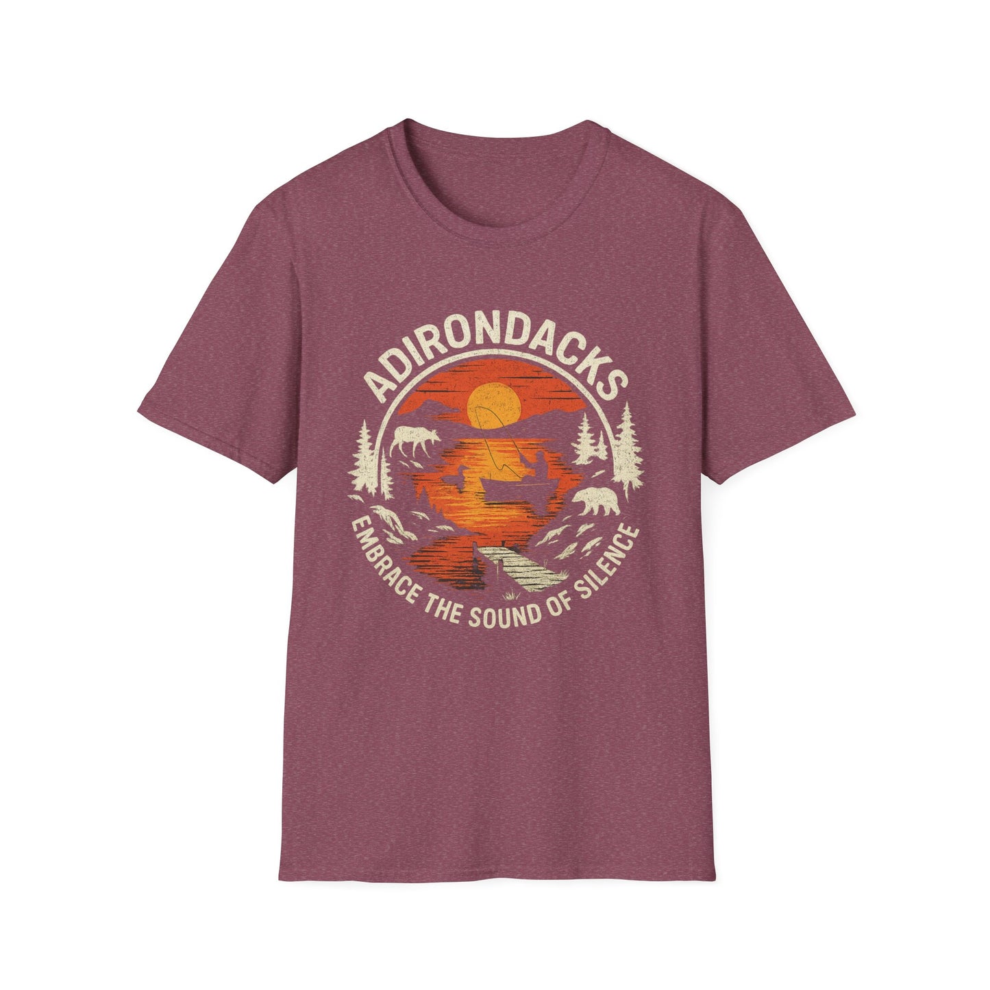 Adirondack Sound of Silence Graphic Tee-Shirt