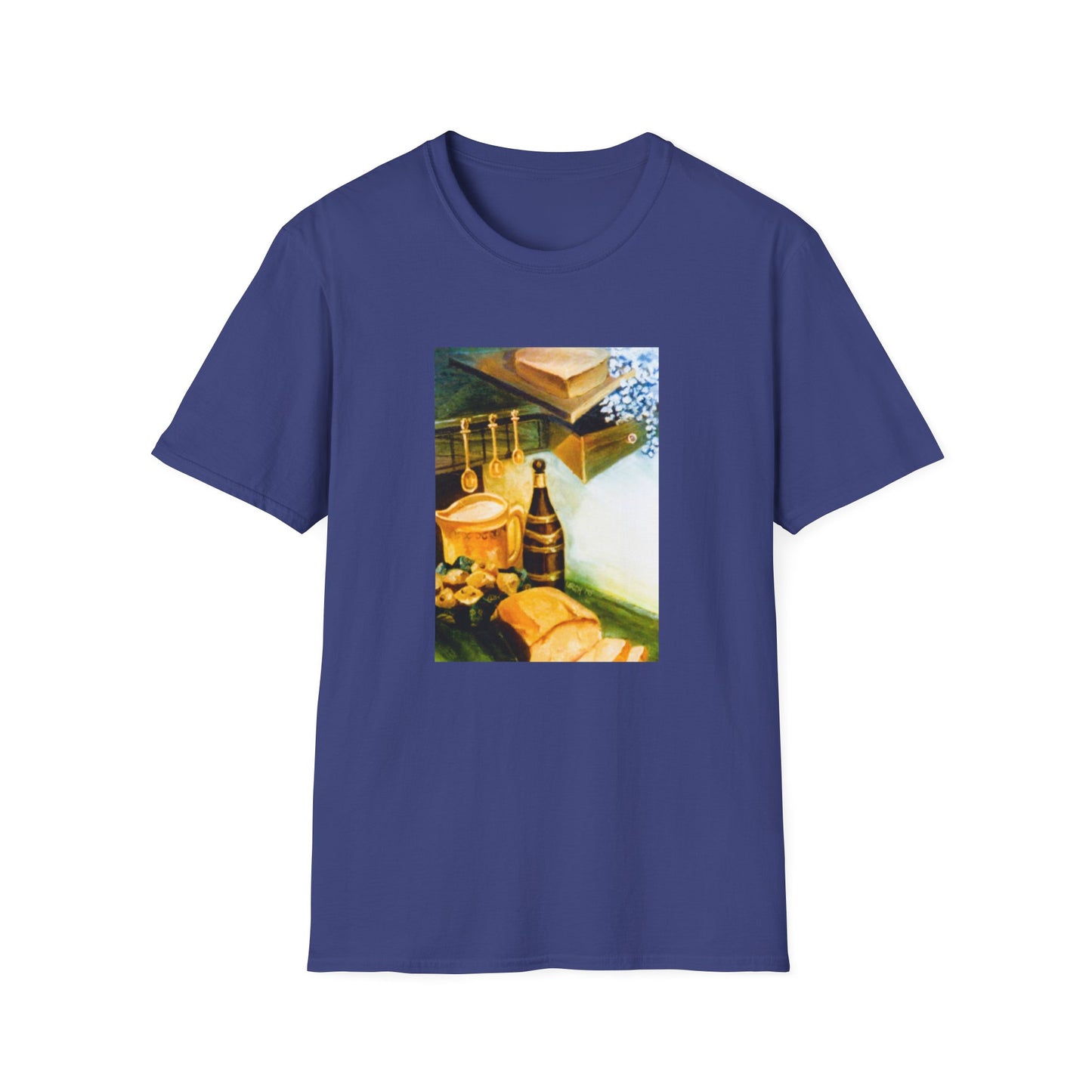 Authentic 1960s-Era Custom Artwork Tee- Shirt - "Baker's Folly"