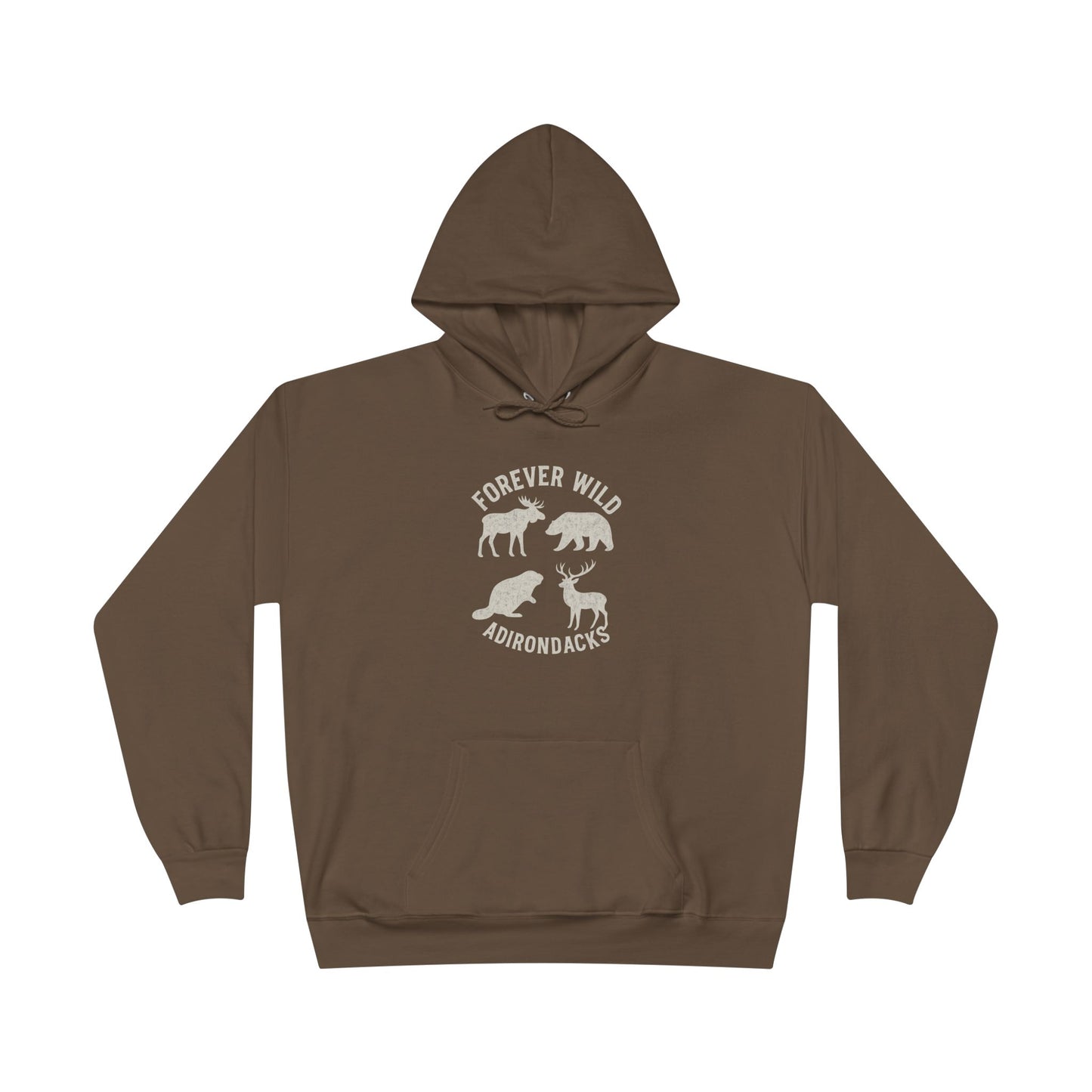 Cozy Adirondack Hoodie - "Forever Wild"