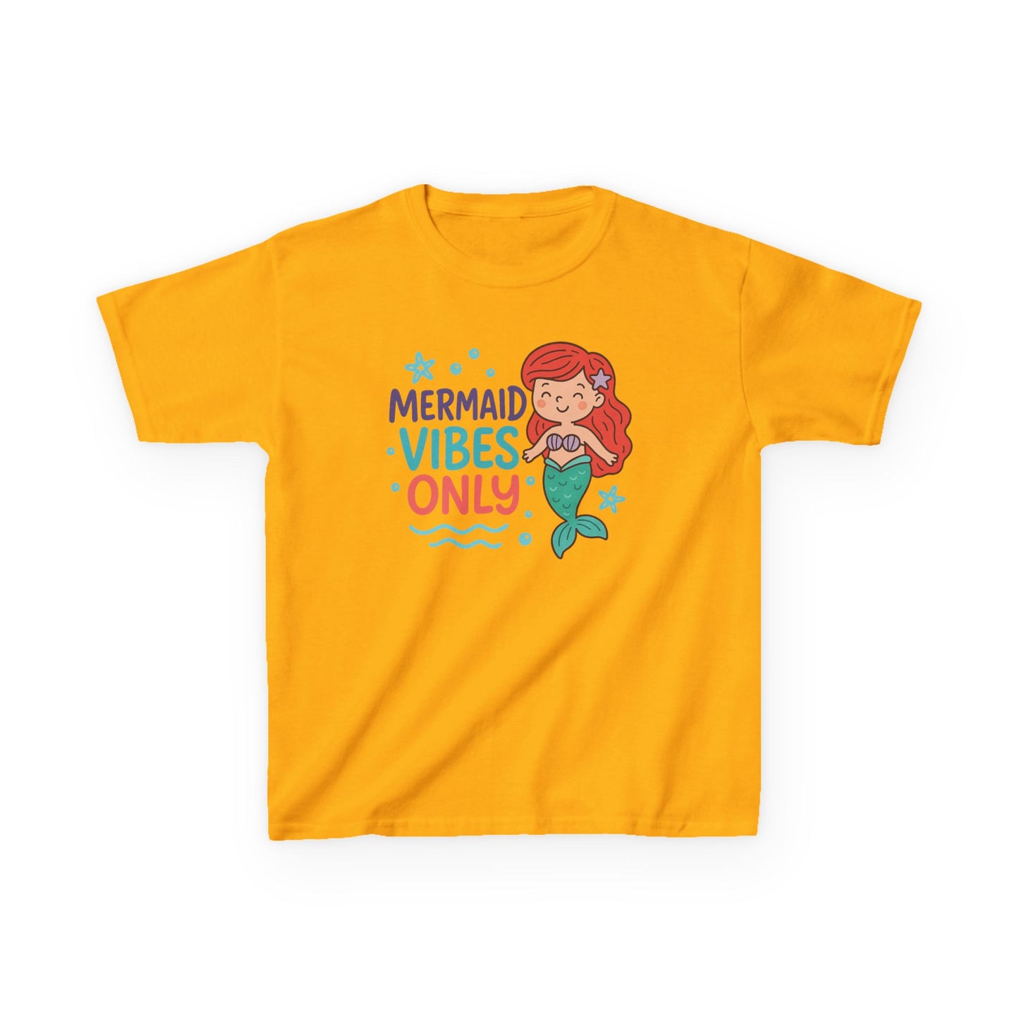 KIDS' "Mermaid Vibes Only" Adorable Tee-Shirt