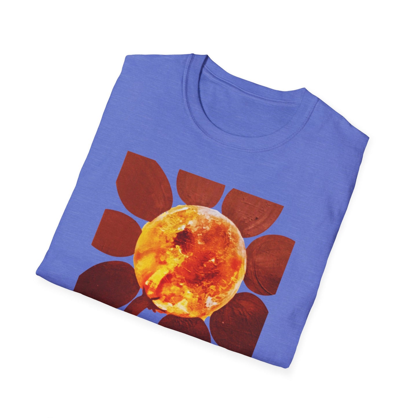 Sunflower-Inspired 1960s Authentic Artistry - "Sol, Cradle of Life"