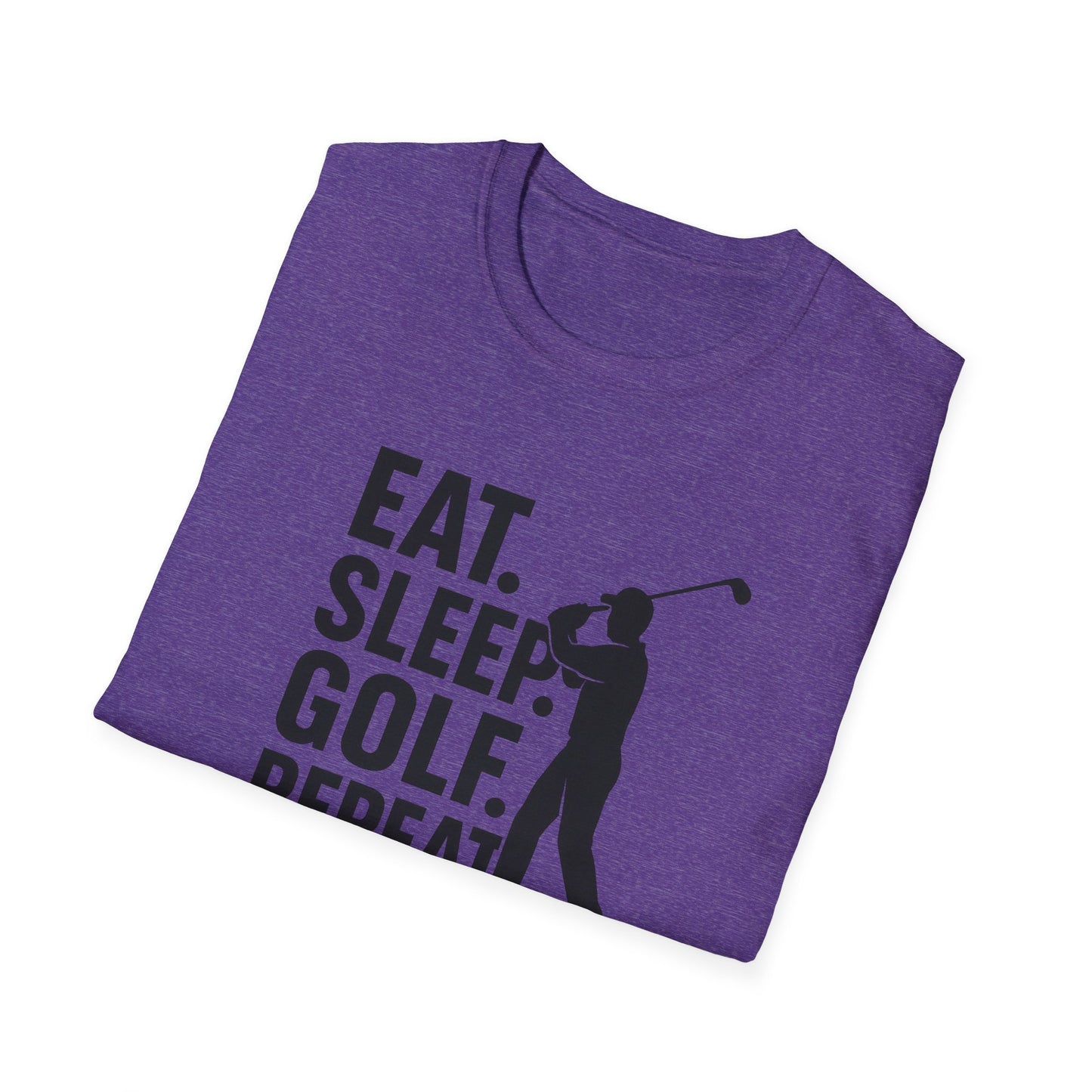 "Eat Sleep Golf Repeat" Golf Lover's T-Shirt