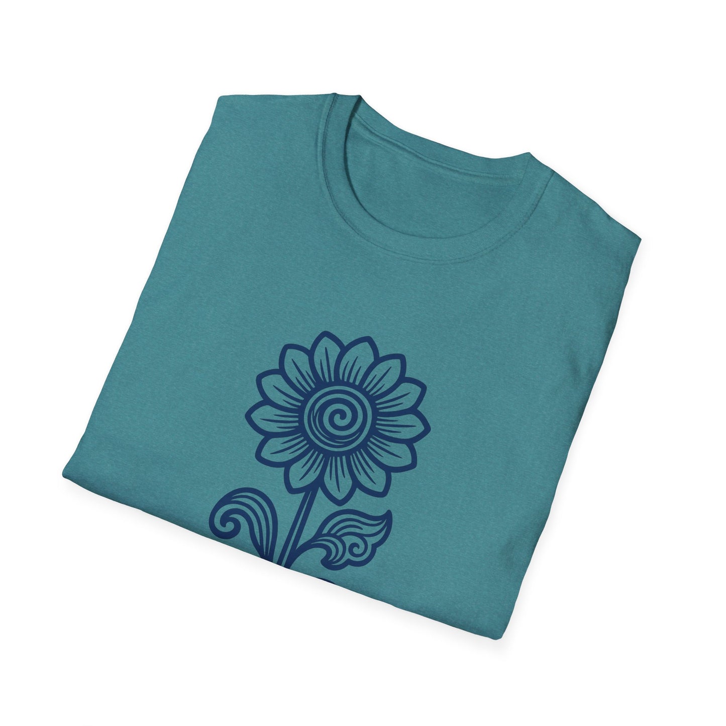 Flower Power Softstyle Casual T-Shirt