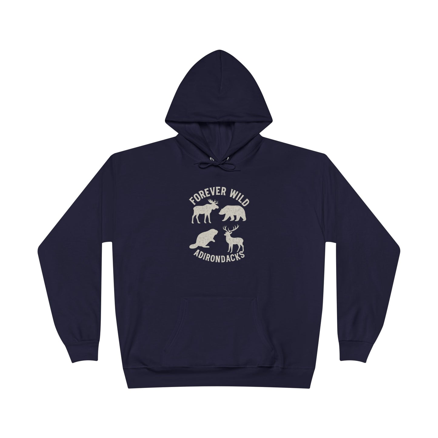 Cozy Adirondack Hoodie - "Forever Wild"
