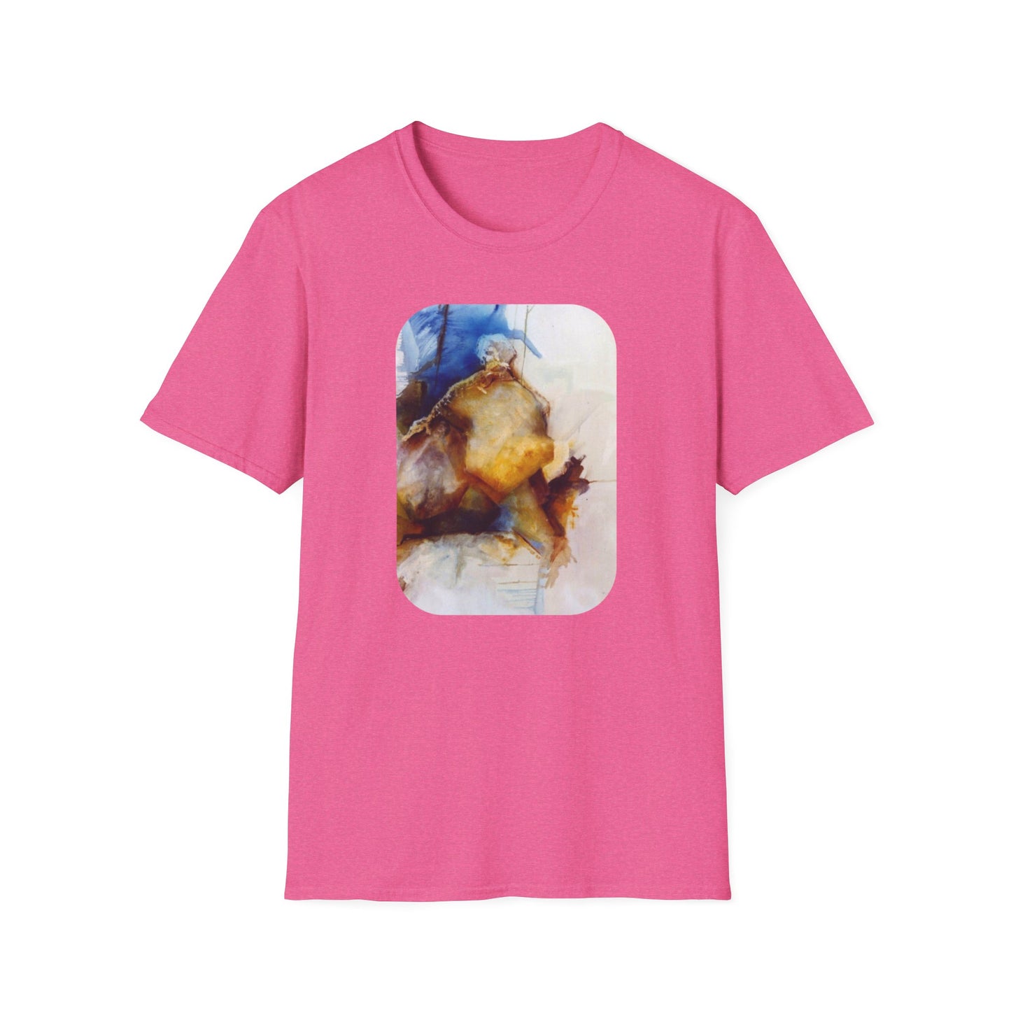 Creative 1960s-Era Authentic Painting Print Tee - "Allfather's Gambit"