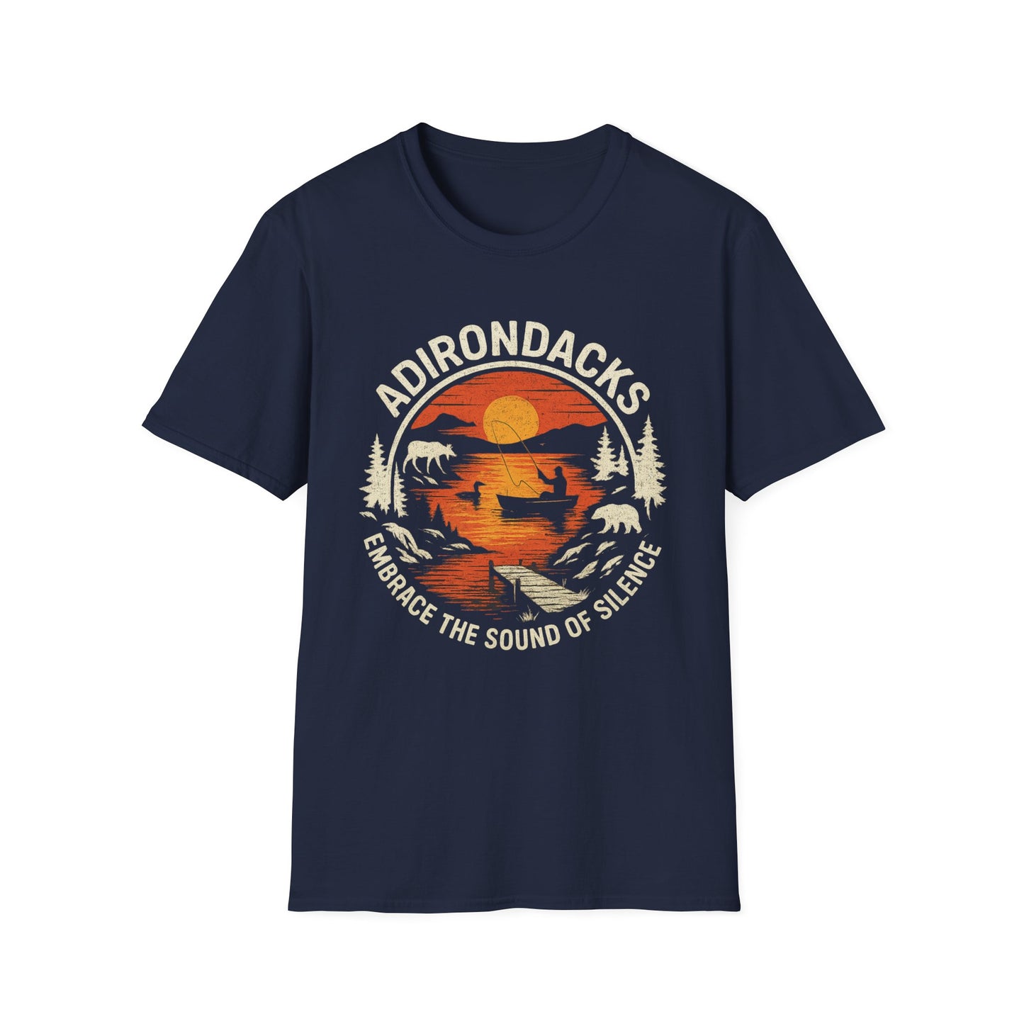Adirondack Sound of Silence Graphic Tee-Shirt