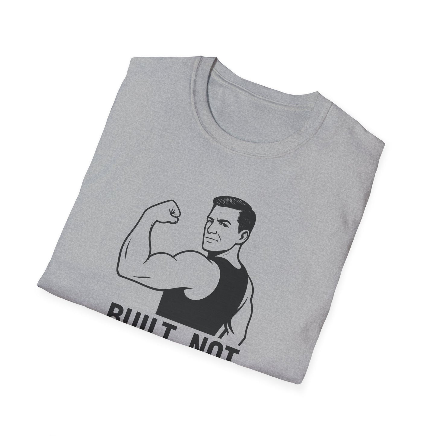 Grit Forge Athletics - "Built Not Bought" Softstyle Gym T-Shirt