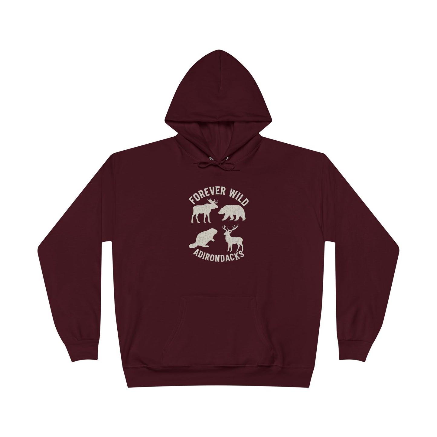 Cozy Adirondack Hoodie - "Forever Wild"