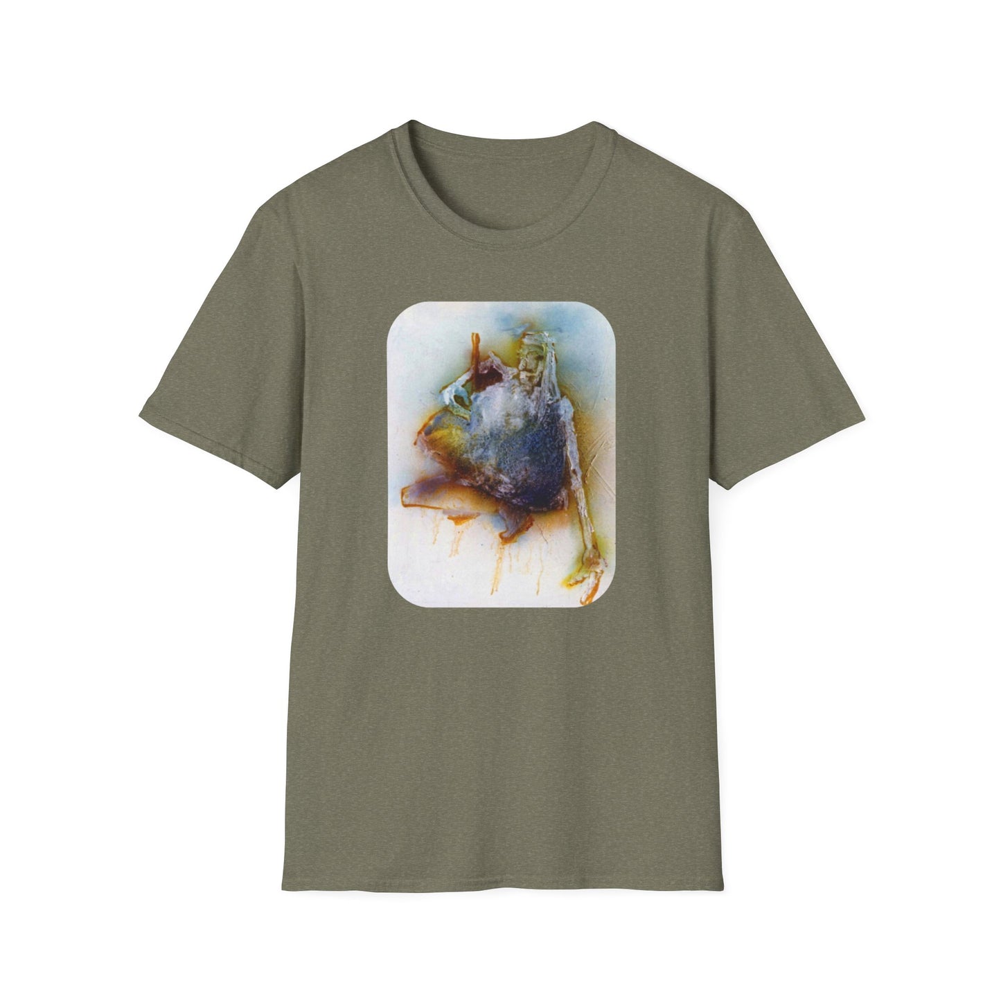 Creative 1960s Impressionistic Artwork Tee - "Sideshow"