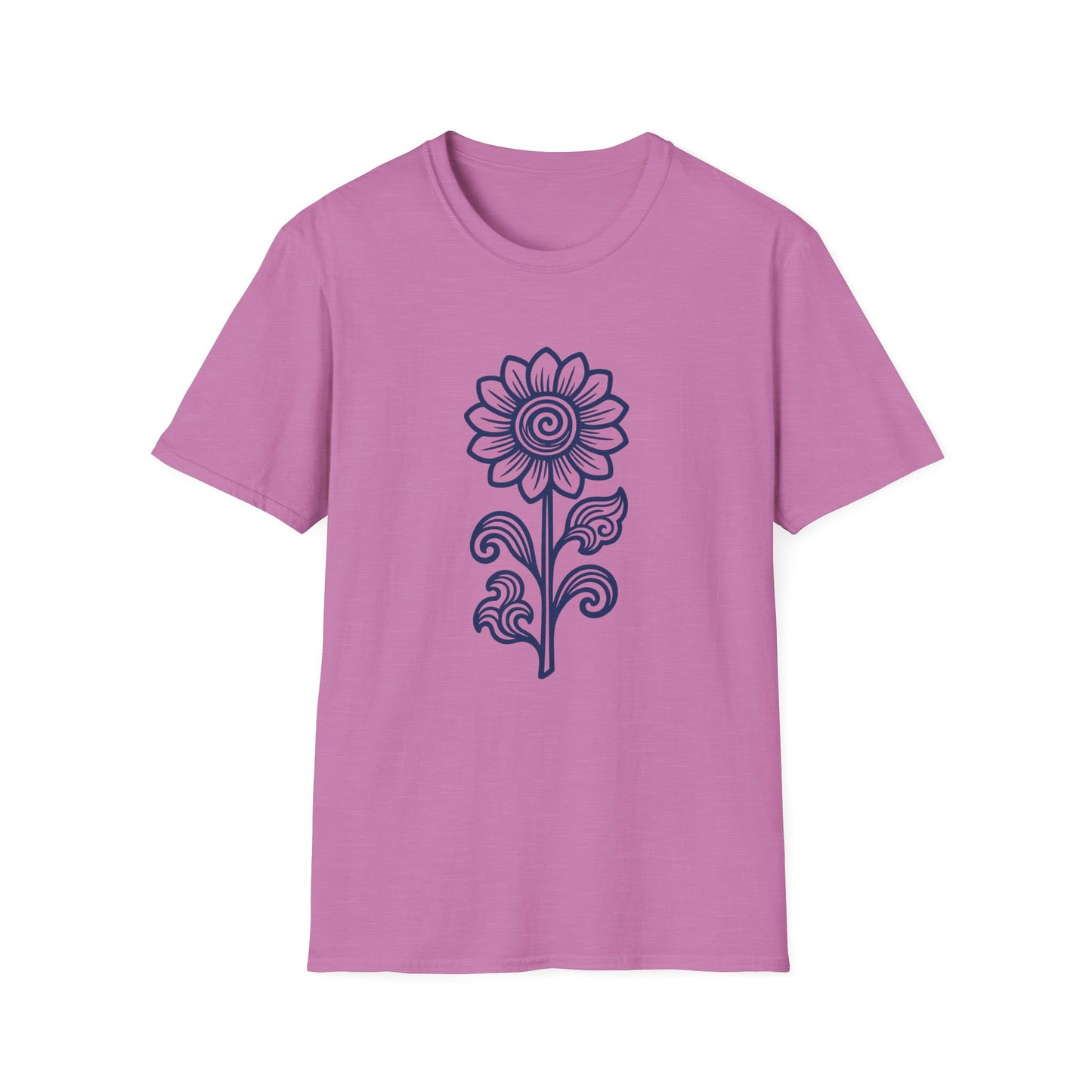 Flower Power Softstyle Casual T-Shirt