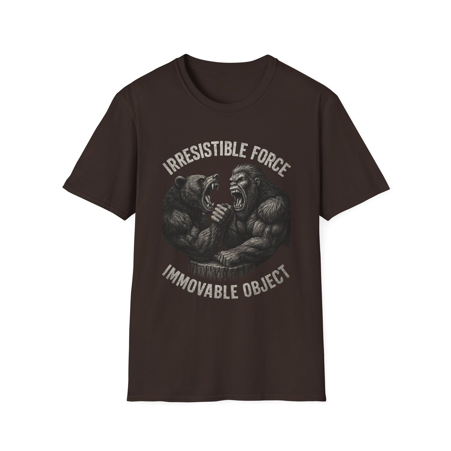 Bigfoot vs. Black Bear Adirondack Tee-Shirt