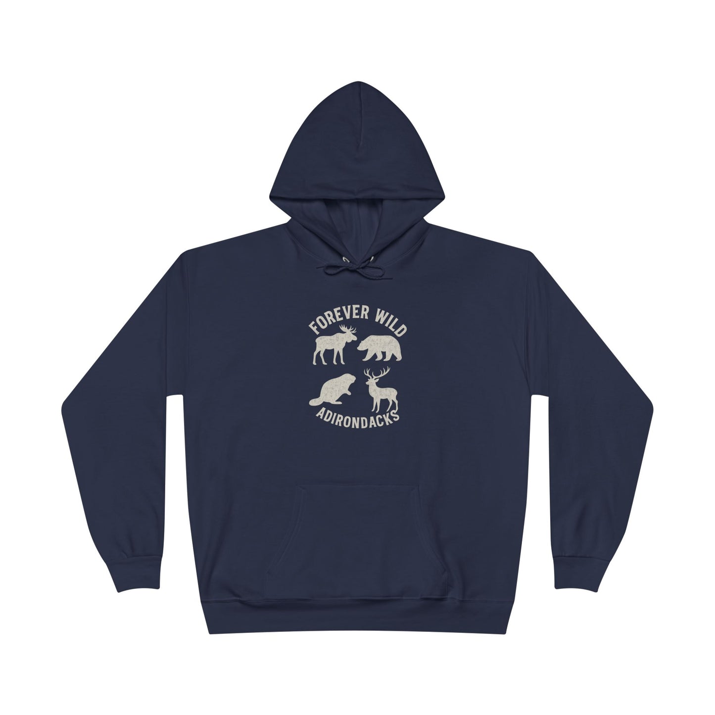 Cozy Adirondack Hoodie - "Forever Wild"