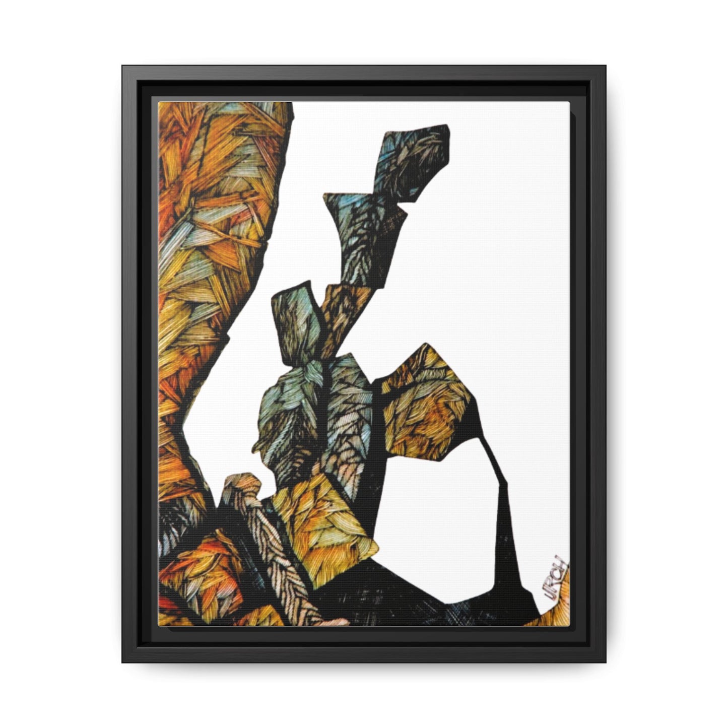 Creative 1960s Authentic Artwork - "Balance"