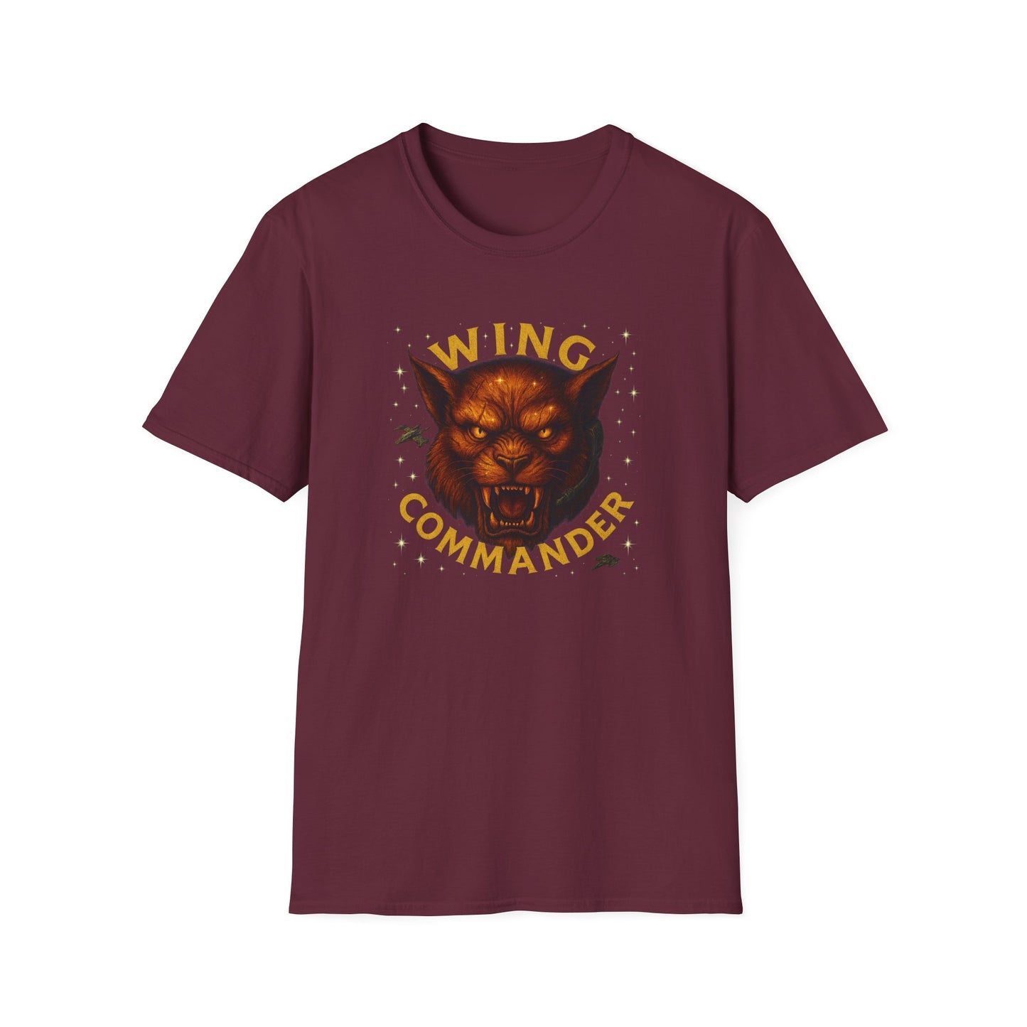 Wing Commander Graphic T-Shirt | Unisex Tee, Nerdy Gift, Gaming Apparel, Casual Wear, Fan Merchandise