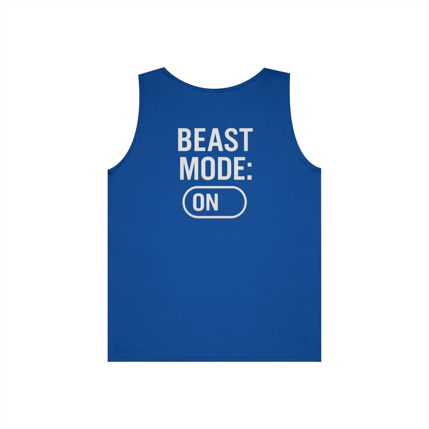 Grit Forge Athletics - Beast Mode Heavy Cotton Tank Top for Gym Lovers