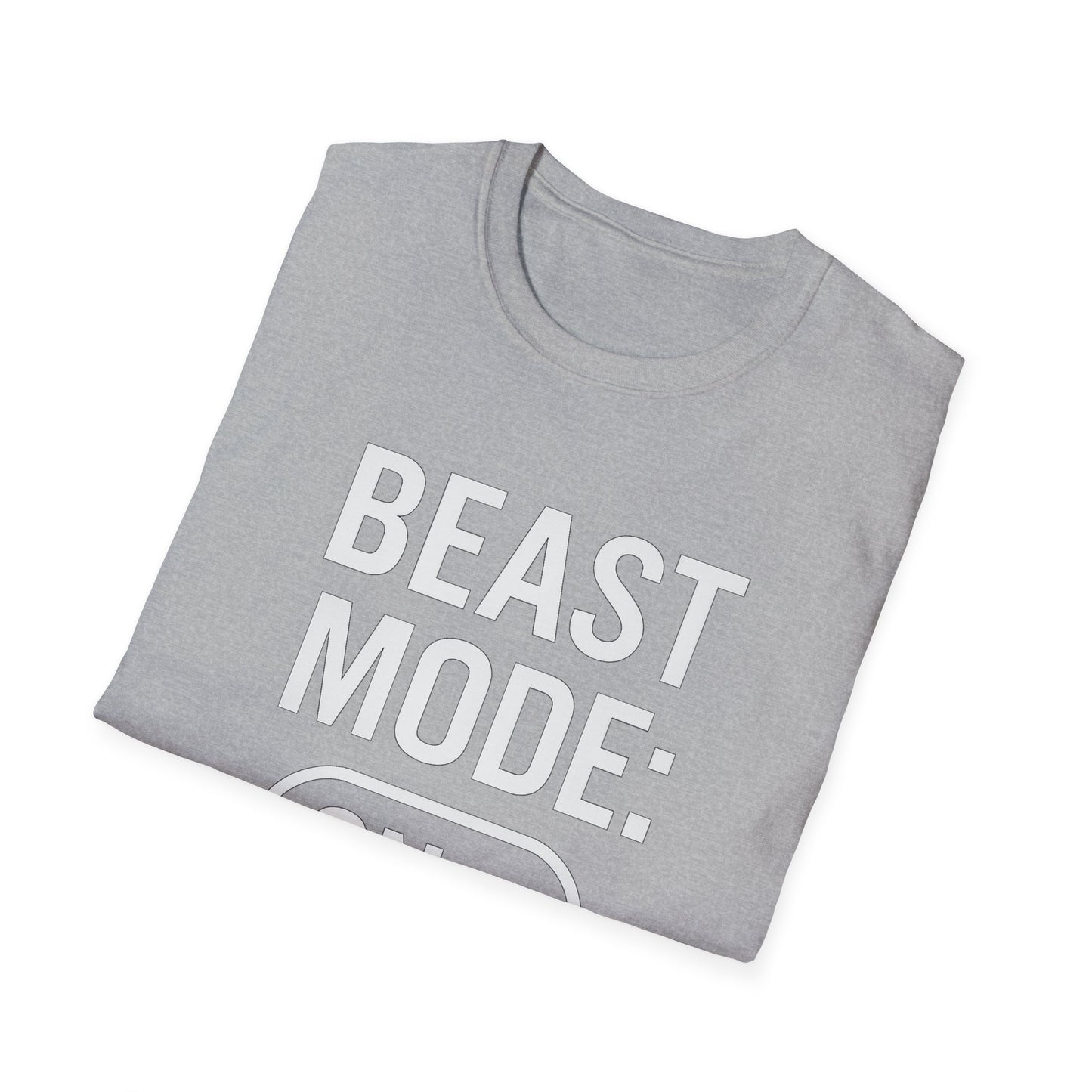 Grit Forge Athletics - Beast Mode Softstyle T-Shirt for Gym Lovers
