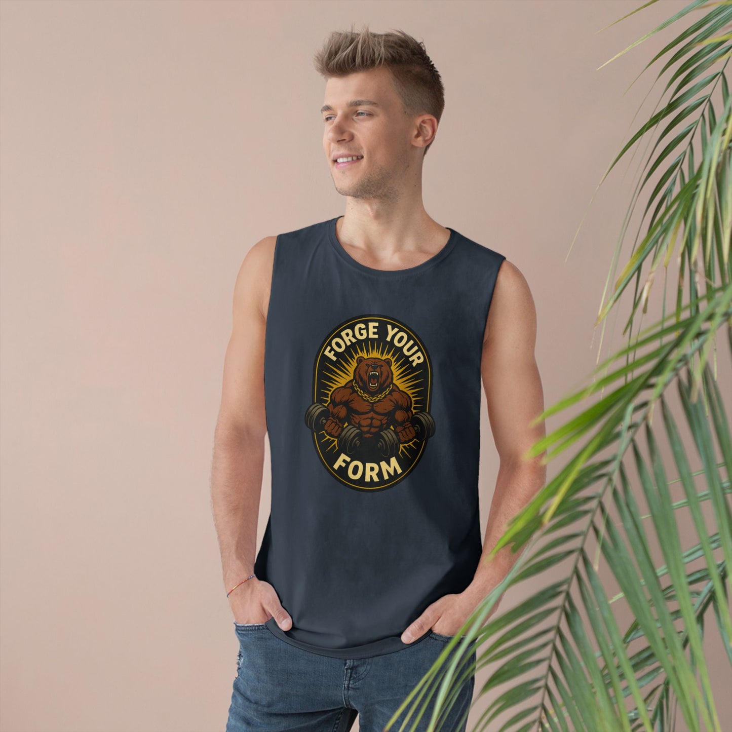 Grit Forge Athletics - "Forge Your Form" Weightlifting Tank Top