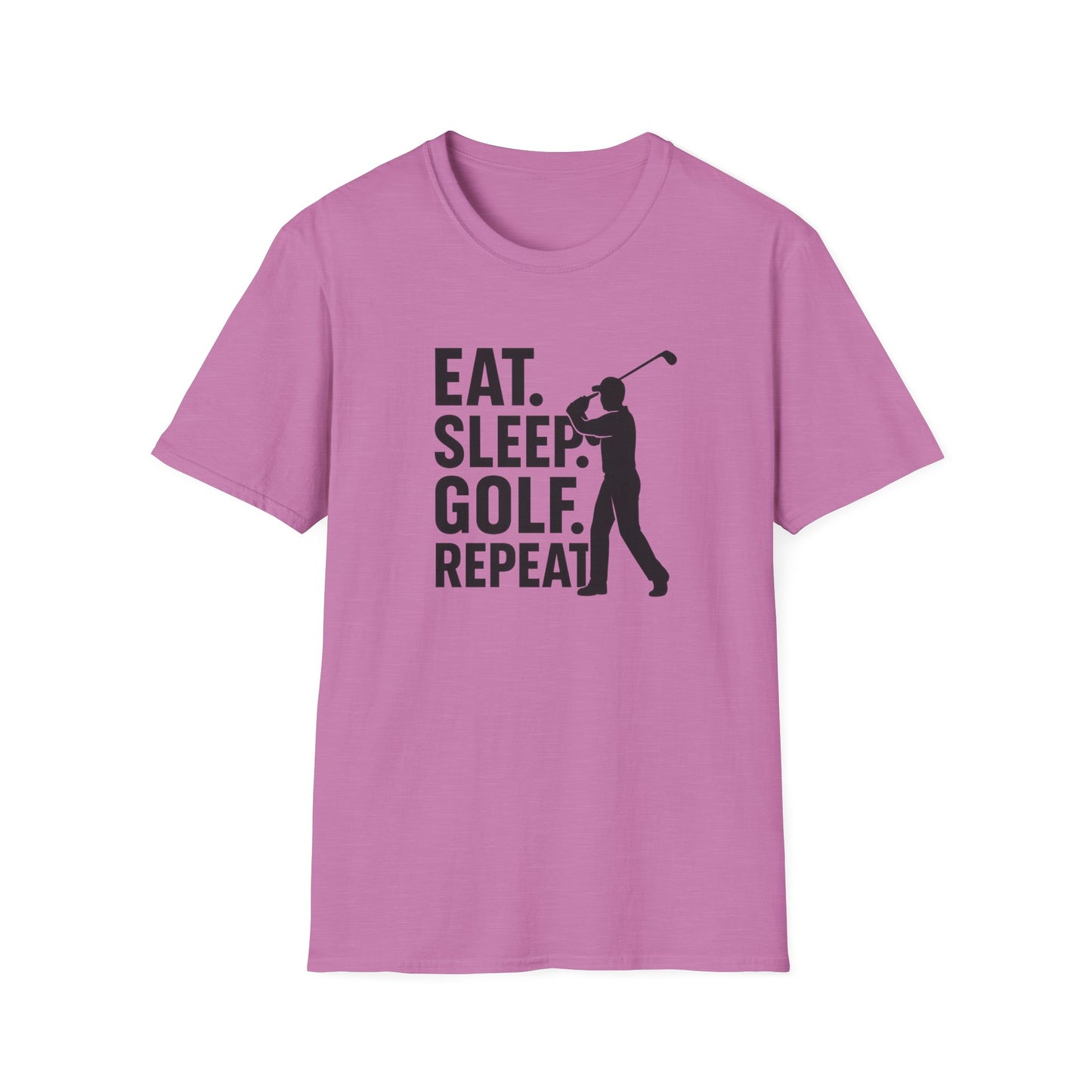 "Eat Sleep Golf Repeat" Golf Lover's T-Shirt