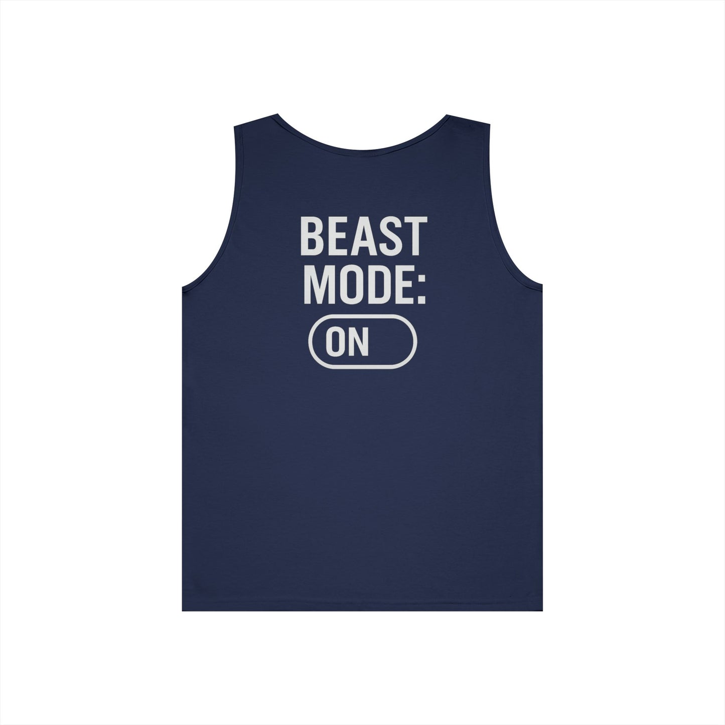 Grit Forge Athletics - Beast Mode Heavy Cotton Tank Top for Gym Lovers