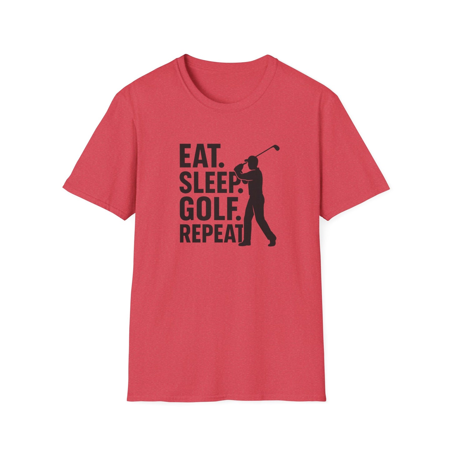 "Eat Sleep Golf Repeat" Golf Lover's T-Shirt
