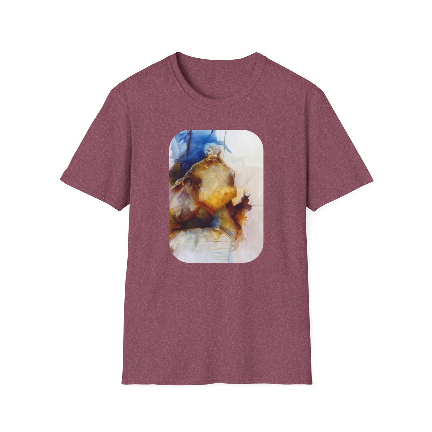 Creative 1960s-Era Authentic Painting Print Tee - "Allfather's Gambit"