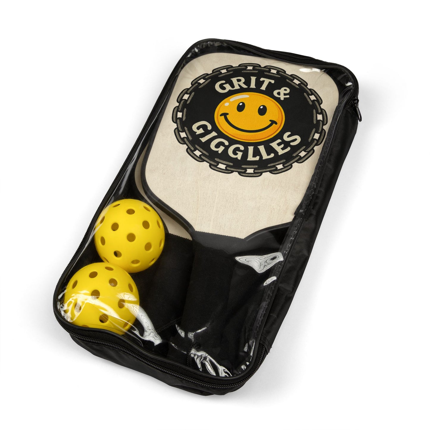 Pickleball Paddle Set - Fun Sport Gift, Funny Alien Theme, Indoor & Outdoor Play, Unique Gift for Pickleball Lovers