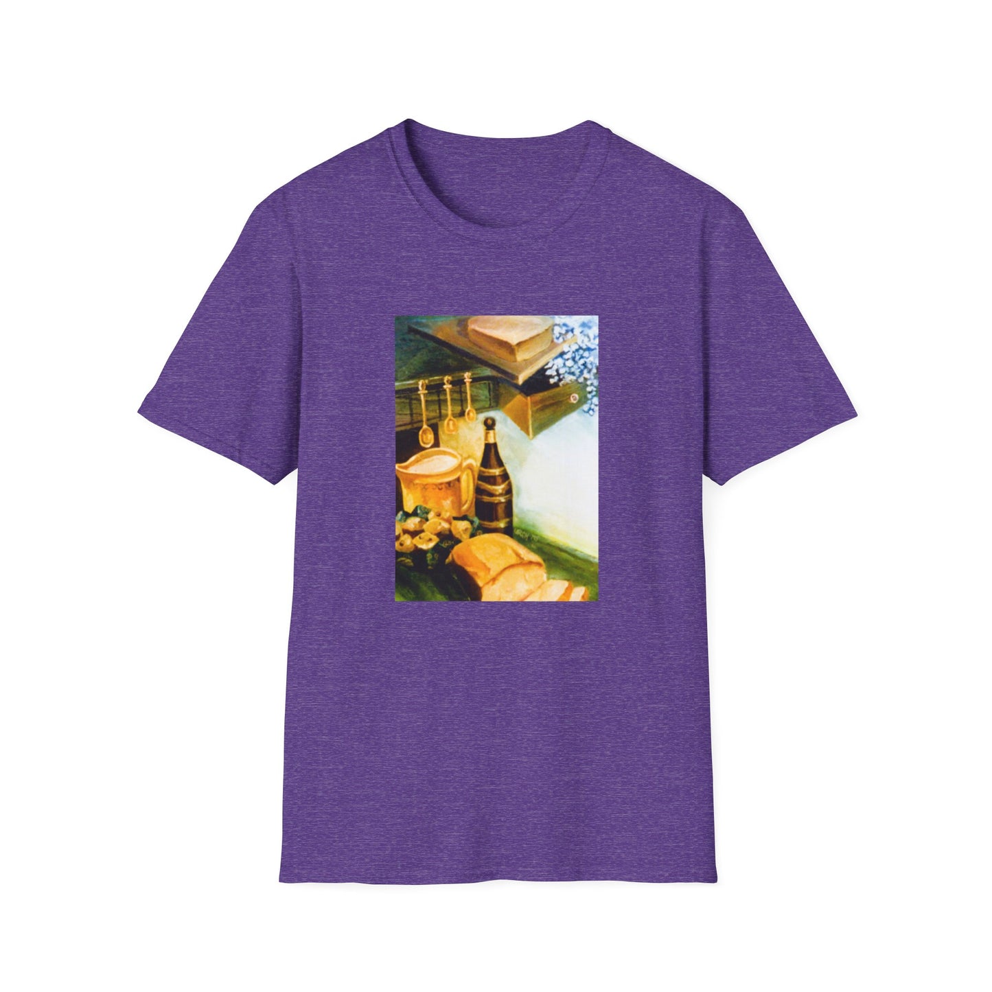 Authentic 1960s-Era Custom Artwork Tee- Shirt - "Baker's Folly"
