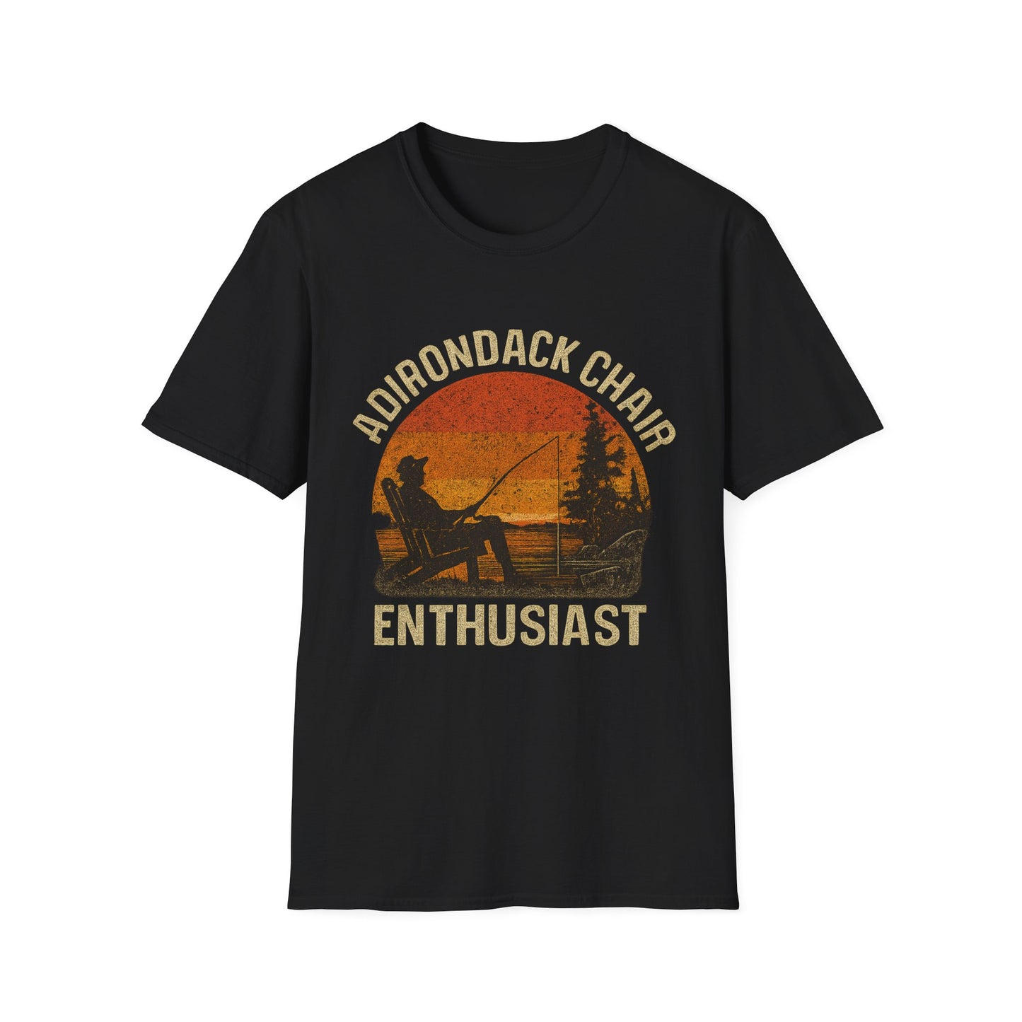 Adirondack Chair Enthusiast Graphic Tee-Shirt