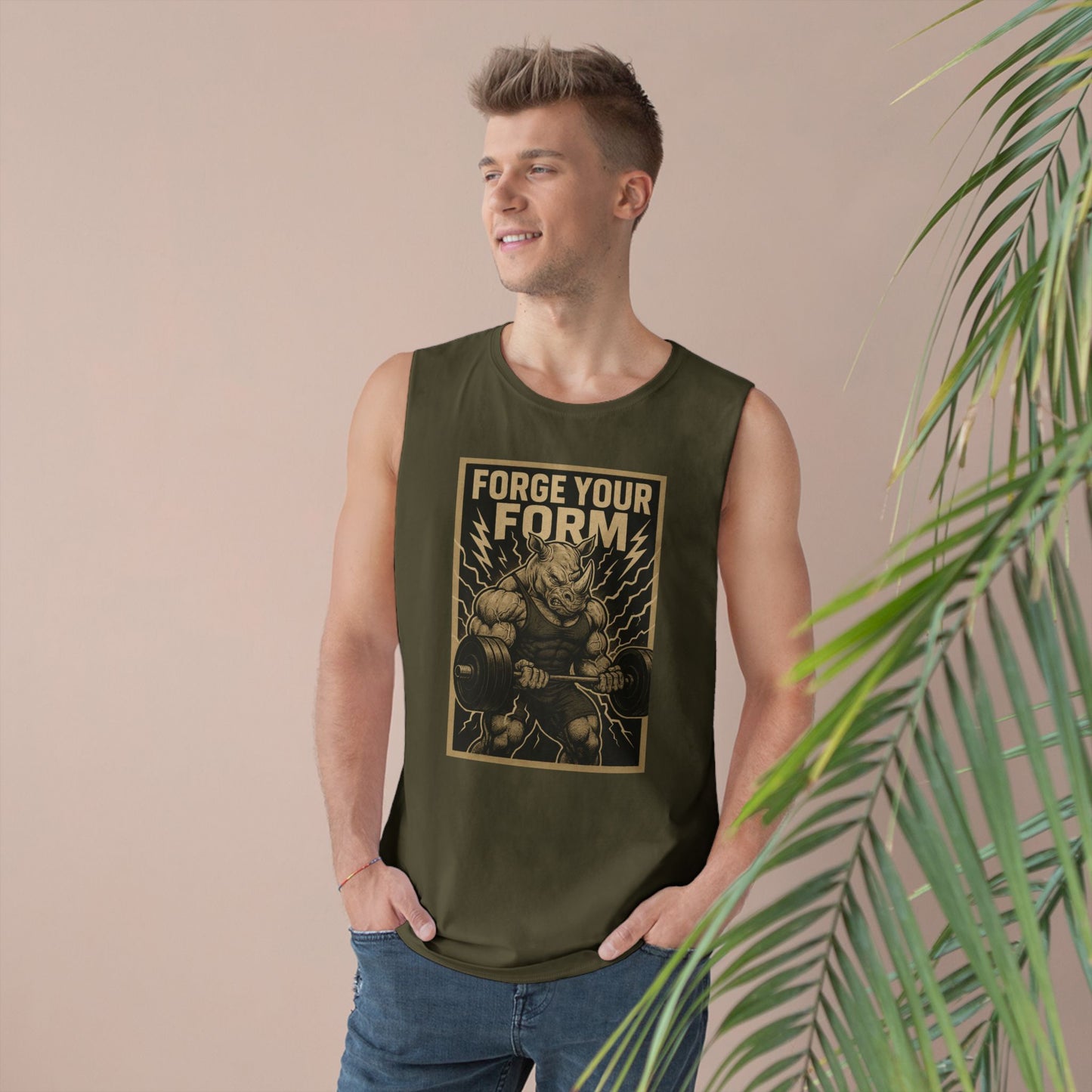 Grit Forge Athletics - "Forge Your Form" Weight Training Tank Top