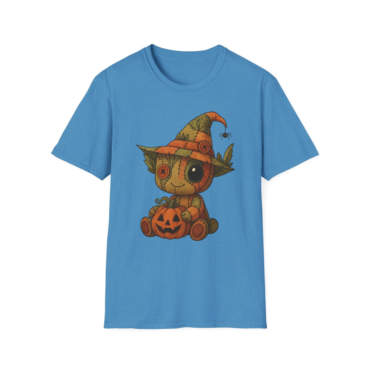 Baby Cartoon Superhero Patchwork Halloween Tee-Shirt