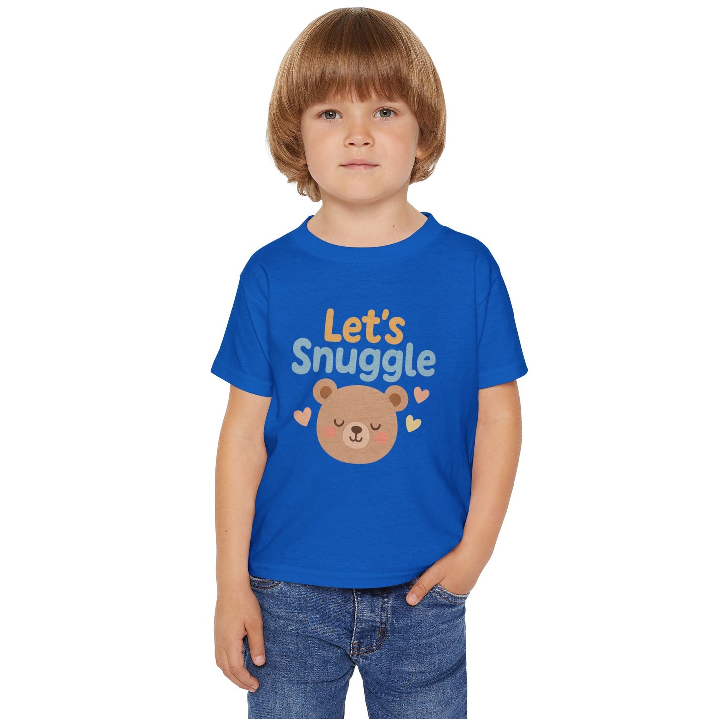TODDLER's Cute "Let's Snuggle" Cozy Tee-Shirt