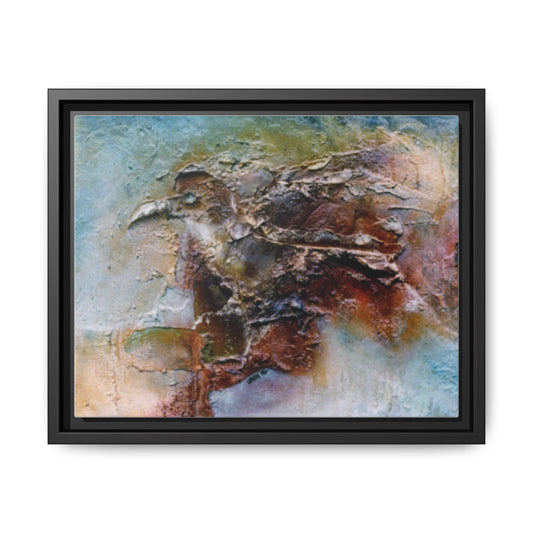 Authentic 1960s Painting Print - "Bad Omen"