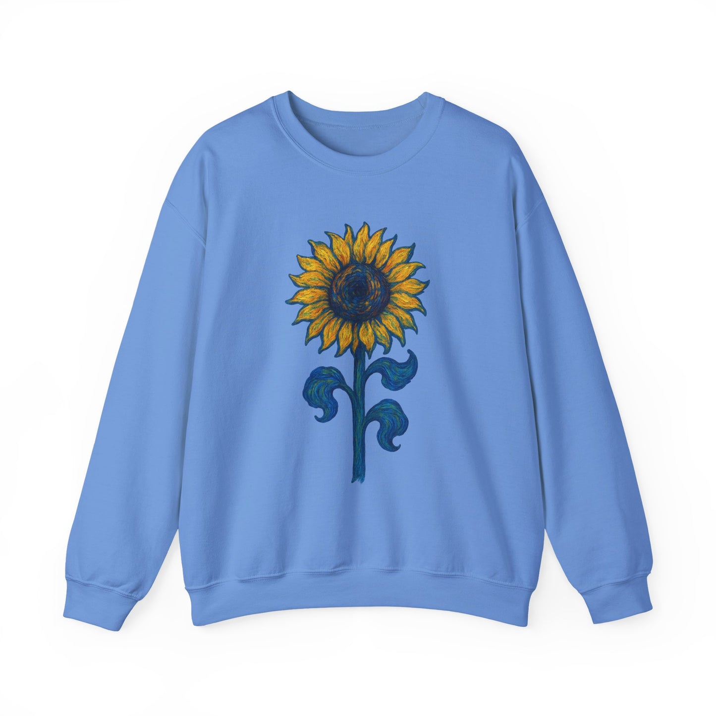 Sunflower Crewneck Cozy Sweatshirt for Her