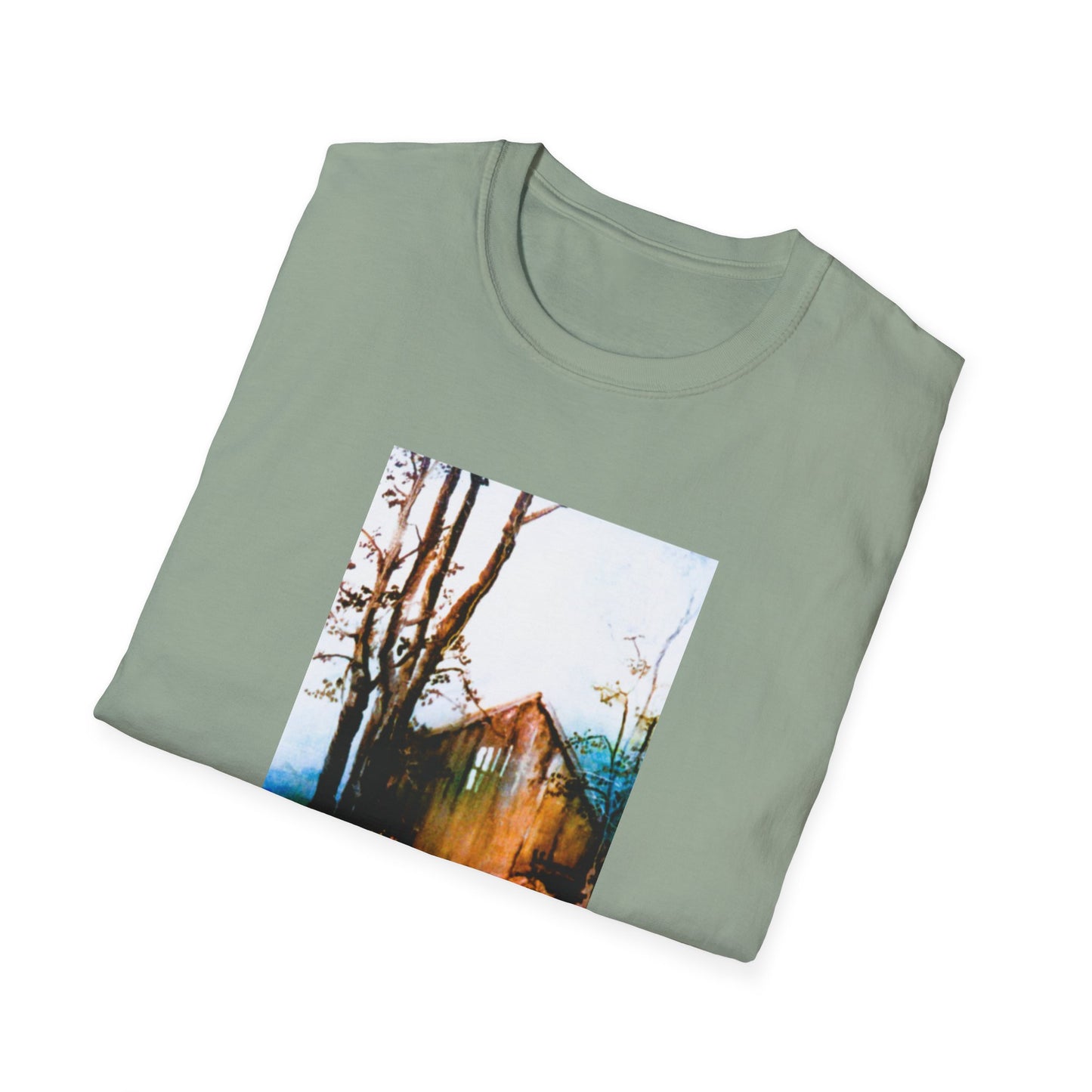 Retro 1960s-Era Authentic Art Tee-Shirt - "Sublime Seclusion"