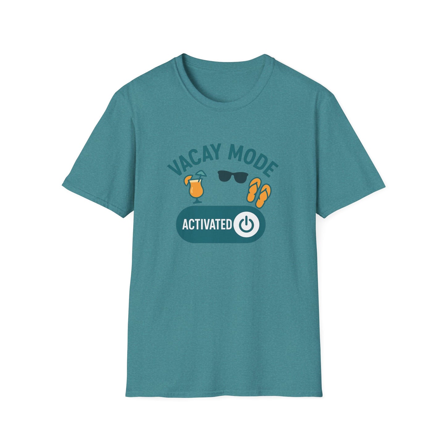 "Vacay Mode Activated" Summer Vibes Casual Tee-Shirt for Him or Her