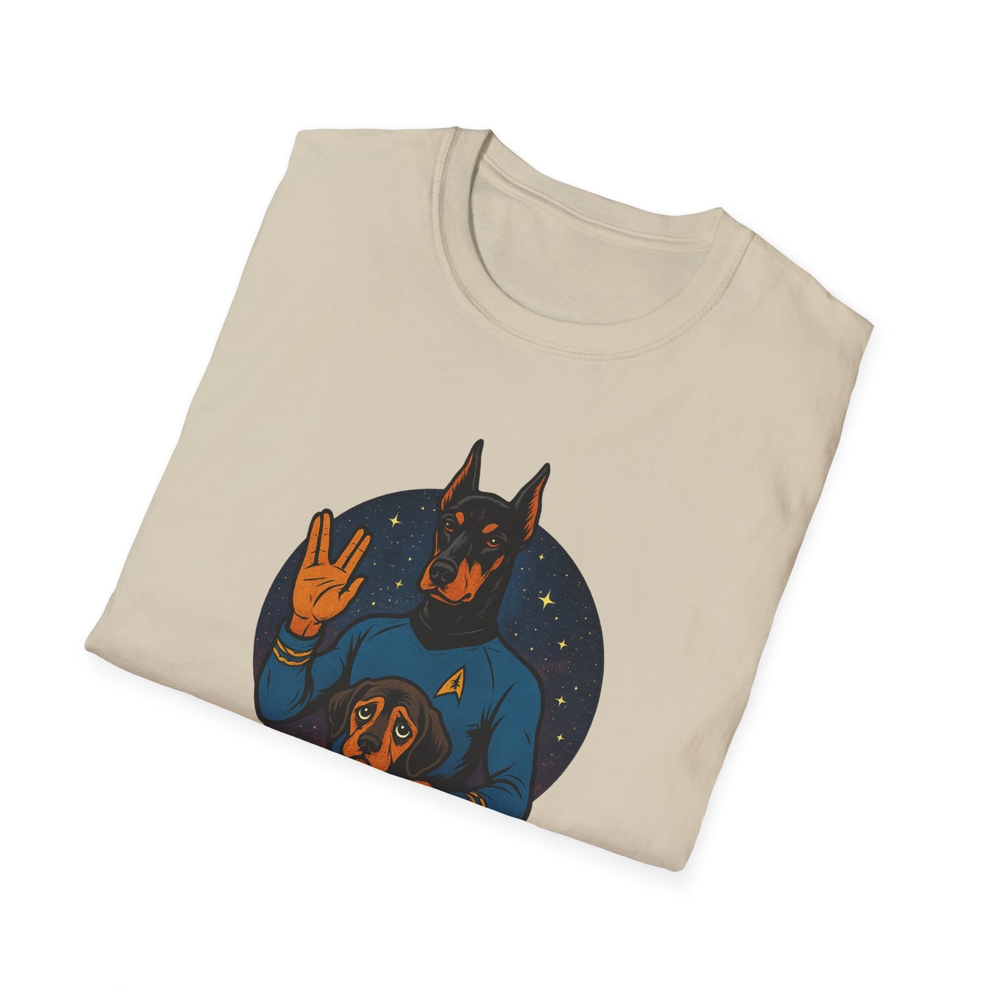 "Live Long and Foster" Dog Lover's Inspirational Tee-Shirt for Him or Her