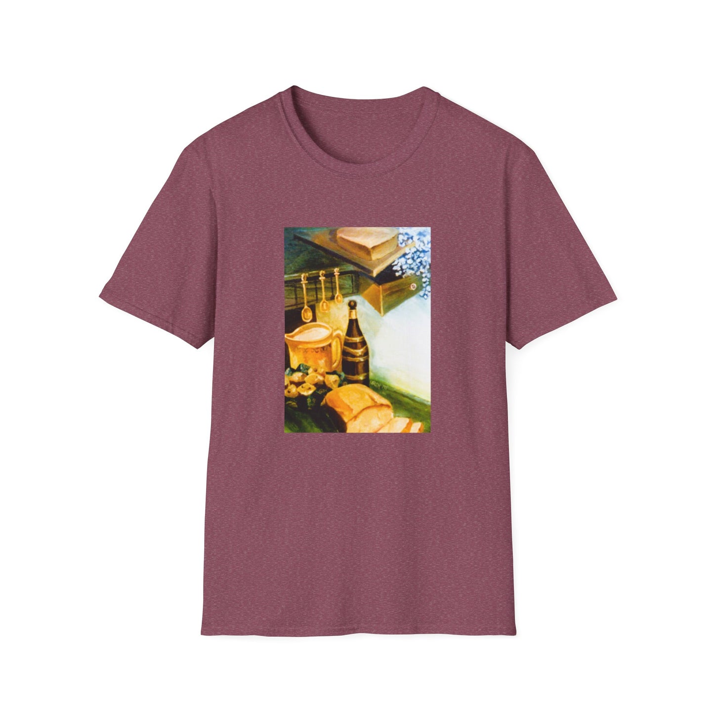 Authentic 1960s-Era Custom Artwork Tee- Shirt - "Baker's Folly"