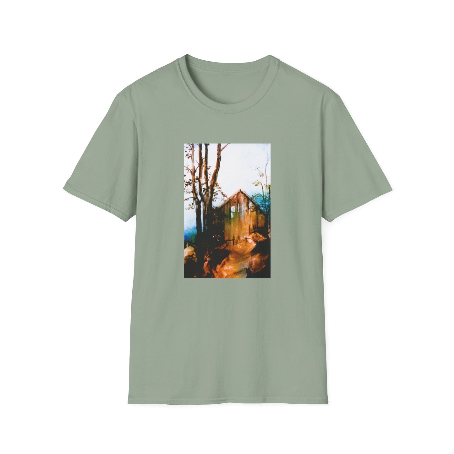 Retro 1960s-Era Authentic Art Tee-Shirt - "Sublime Seclusion"