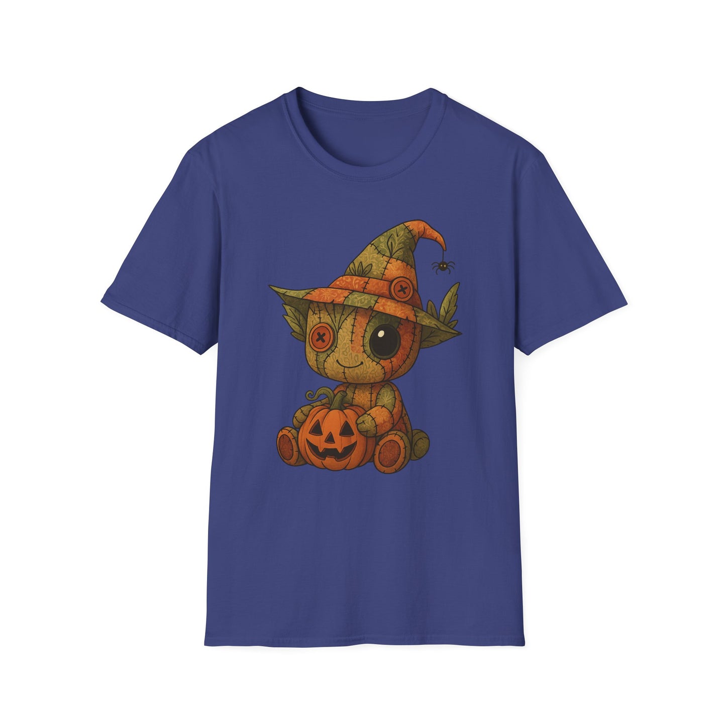 Baby Cartoon Superhero Patchwork Halloween Tee-Shirt