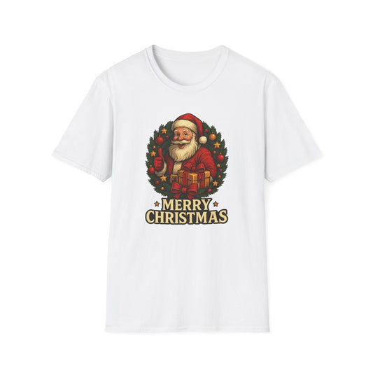 Merry Christmas Vintage Santa T-Shirt