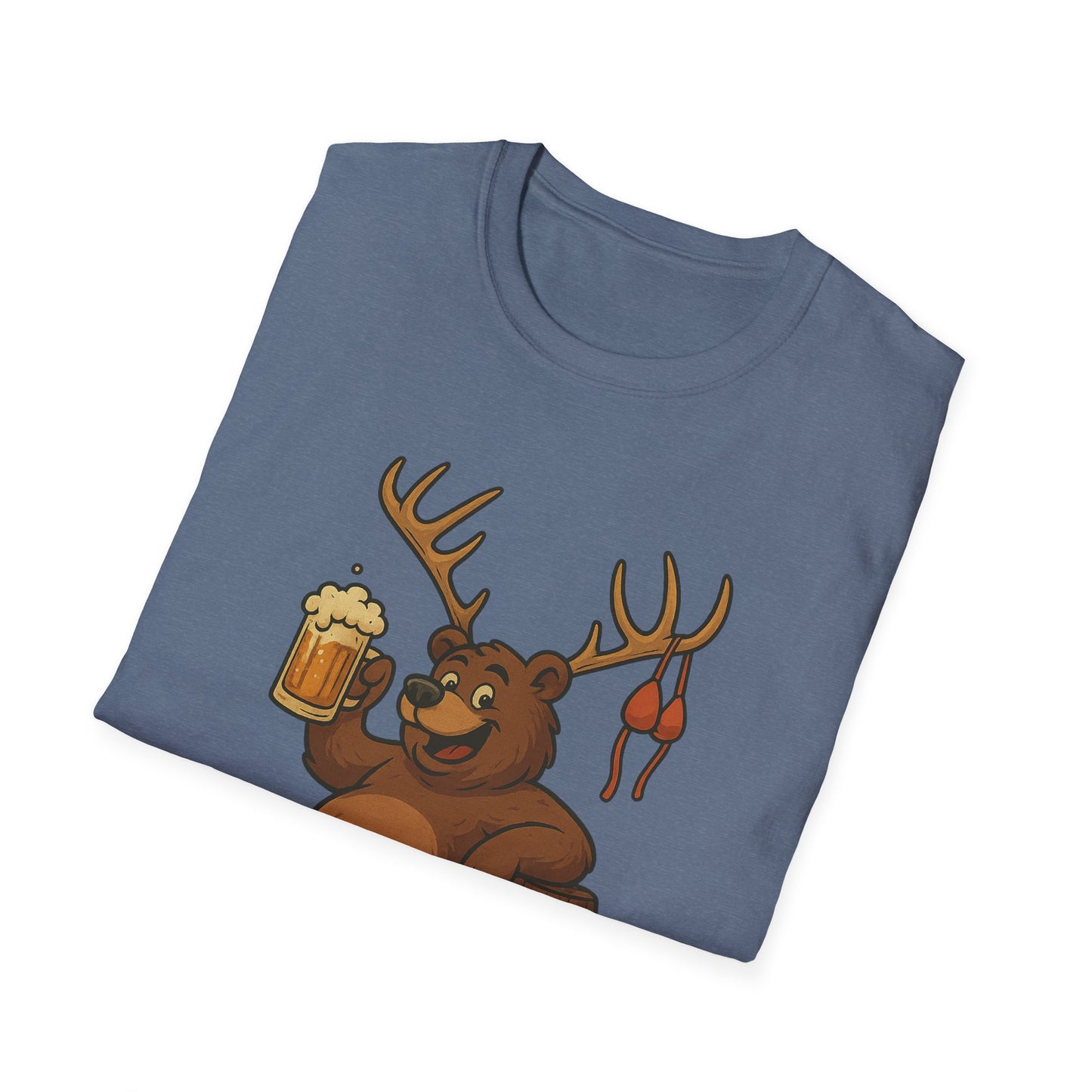 Bear? Deer? Beer? Funny Beer Casual Tee-Shirt