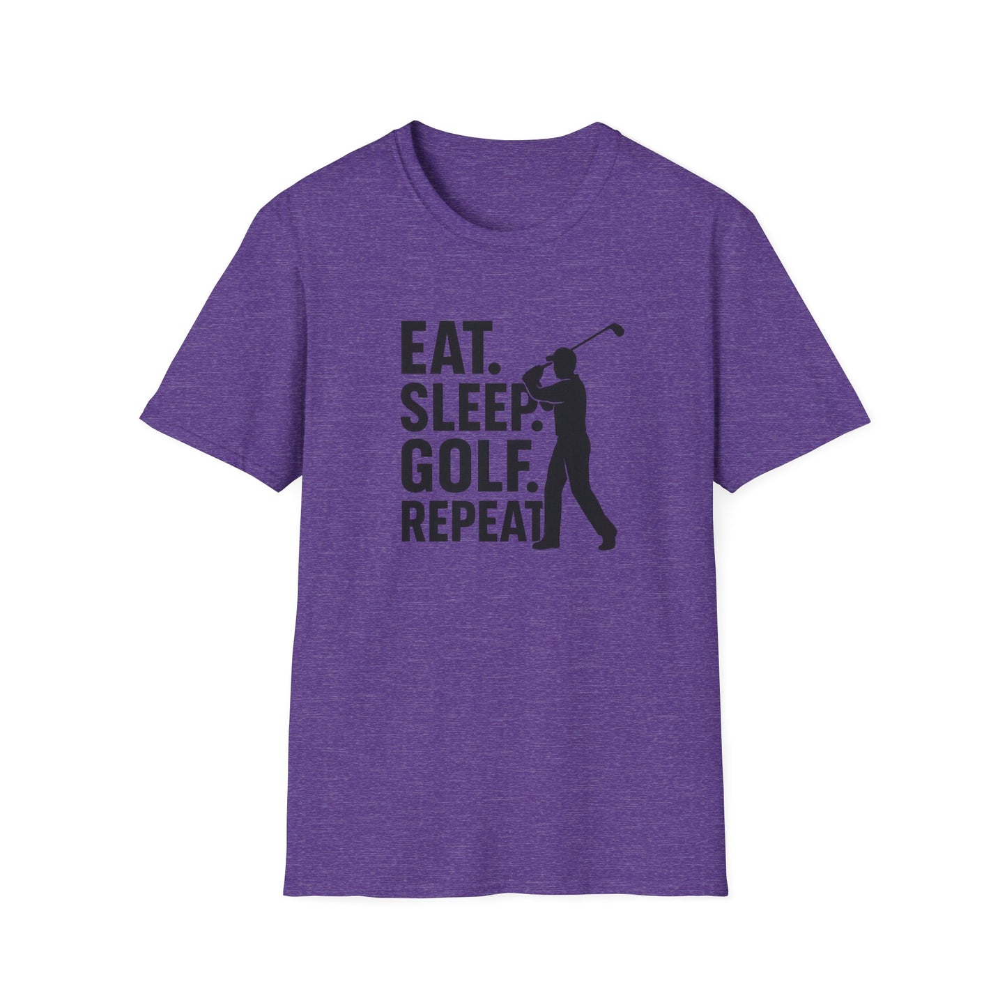 "Eat Sleep Golf Repeat" Golf Lover's T-Shirt