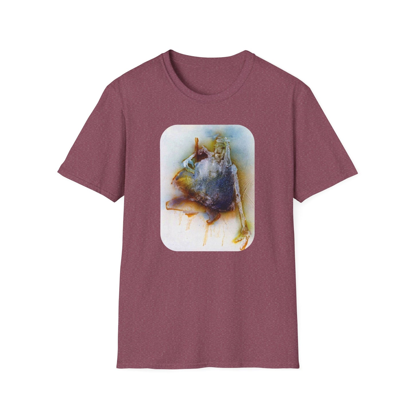 Creative 1960s Impressionistic Artwork Tee - "Sideshow"