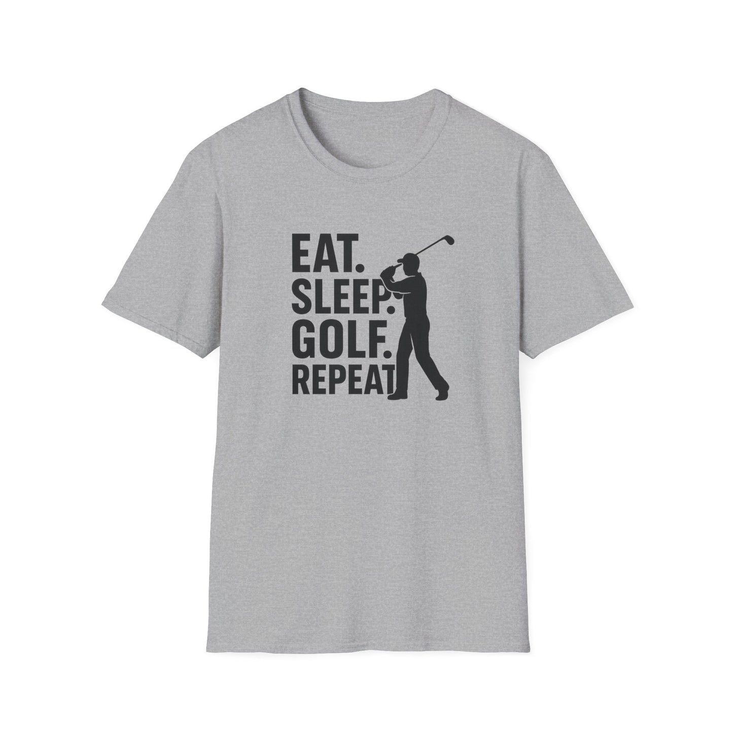 "Eat Sleep Golf Repeat" Golf Lover's T-Shirt