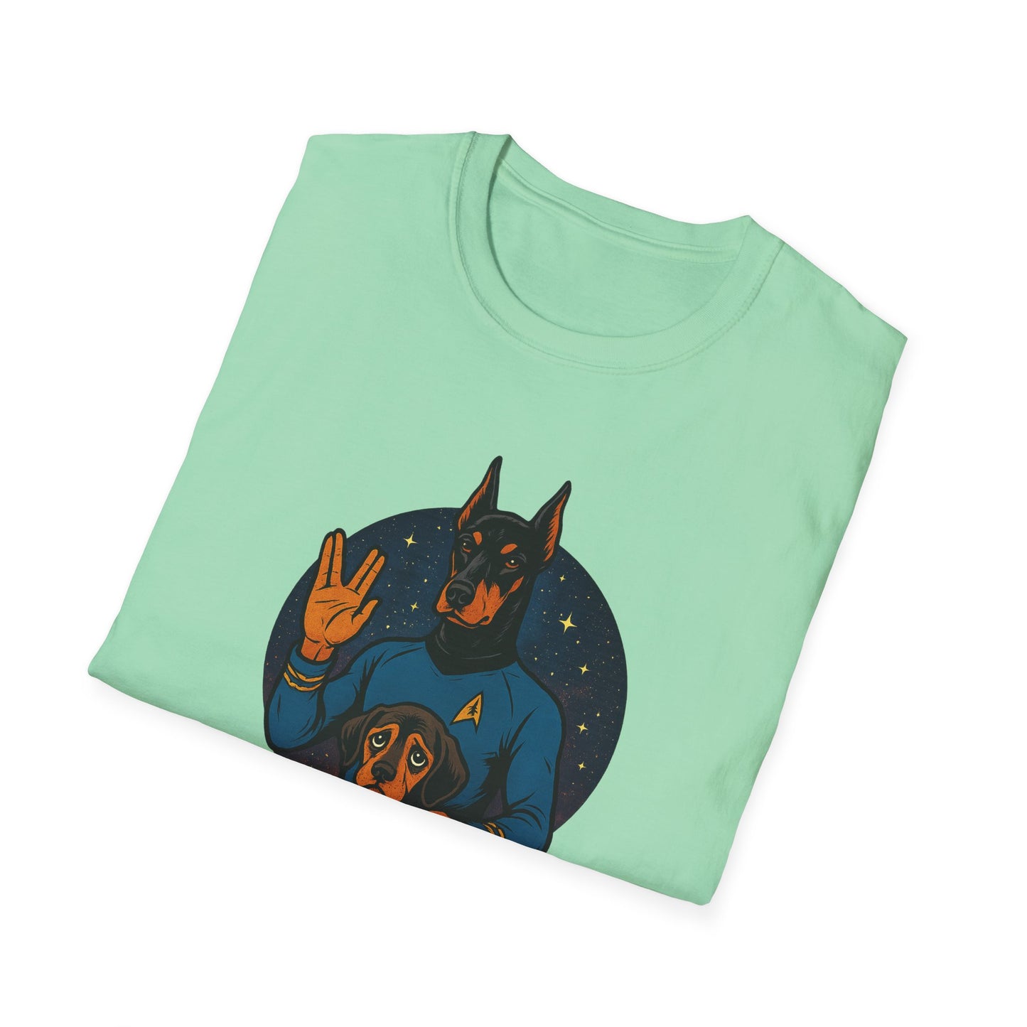 "Live Long and Foster" Dog Lover's Inspirational Tee-Shirt for Him or Her