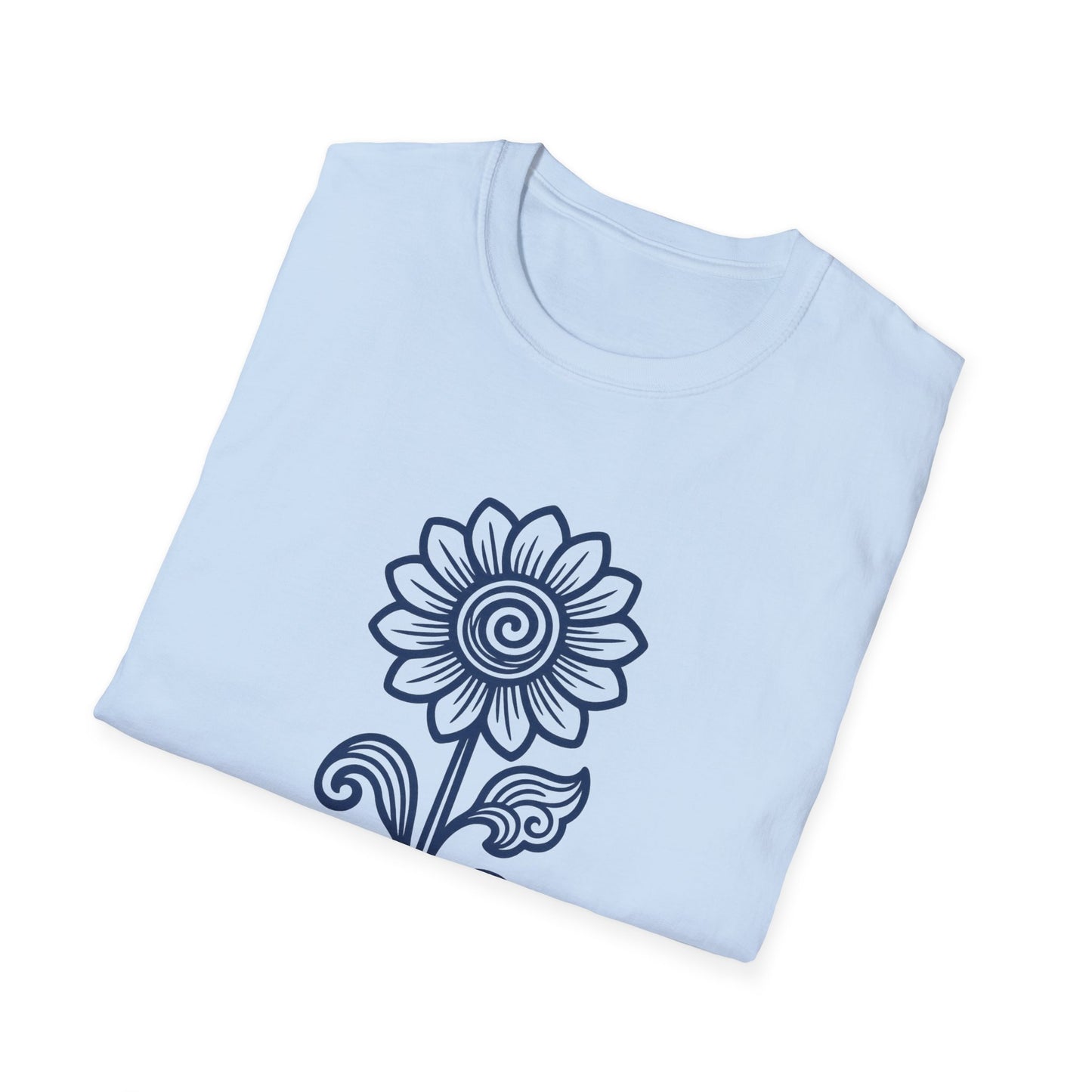 Flower Power Softstyle Casual T-Shirt