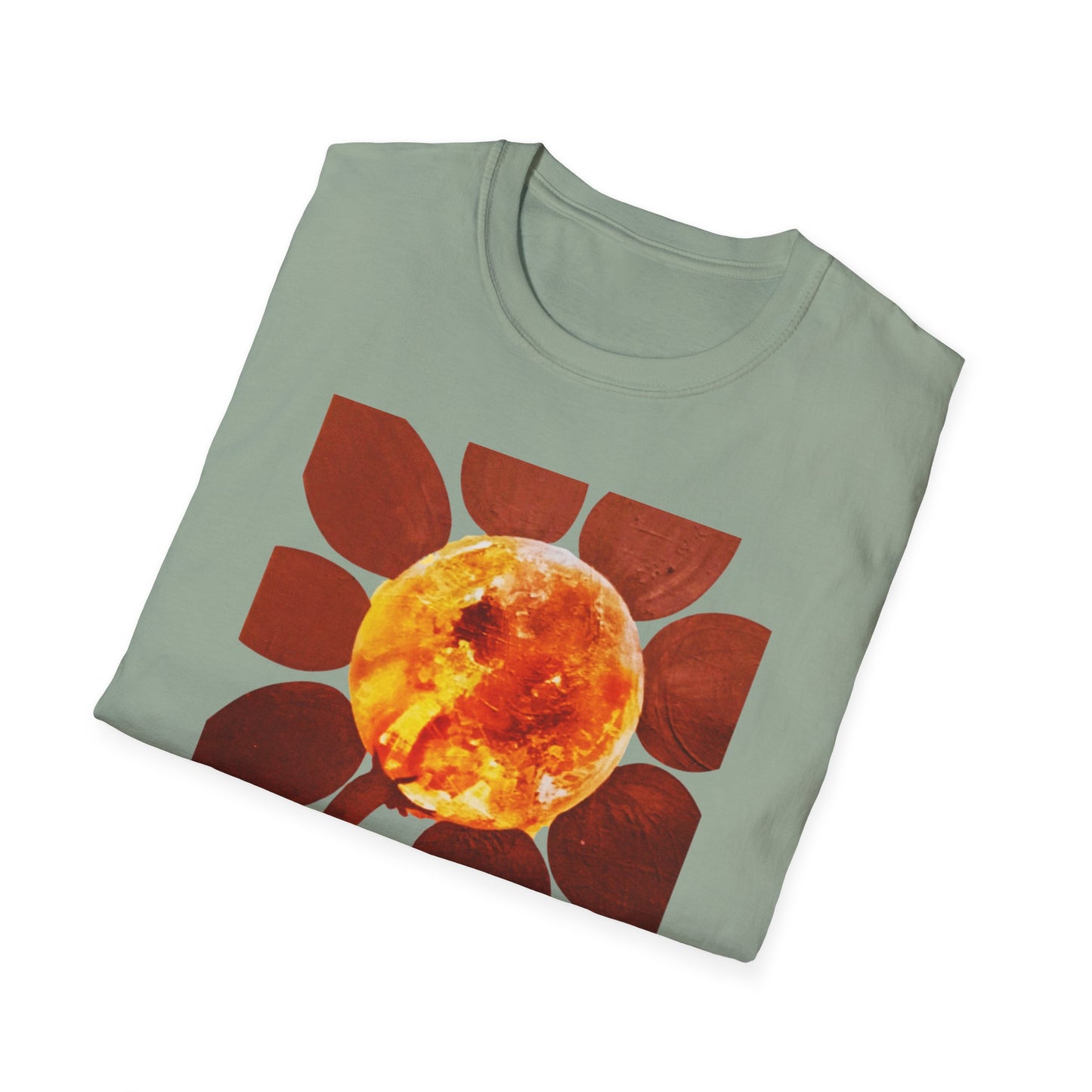 Sunflower-Inspired 1960s Authentic Artistry - "Sol, Cradle of Life"