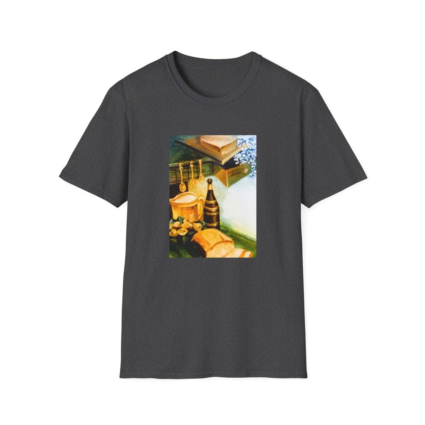 Authentic 1960s-Era Custom Artwork Tee- Shirt - "Baker's Folly"