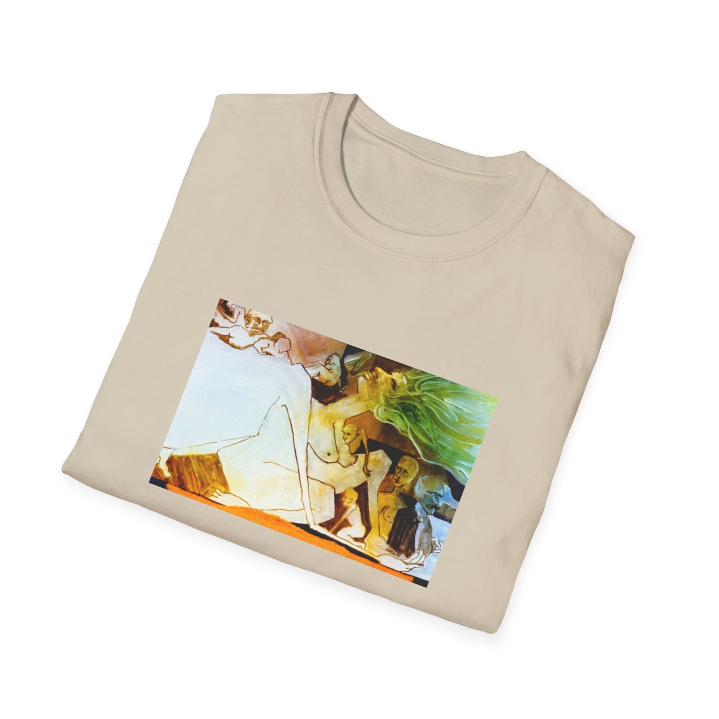 Authentic 1960s-Style Artwork Tee-Shirt - "Hedonism"